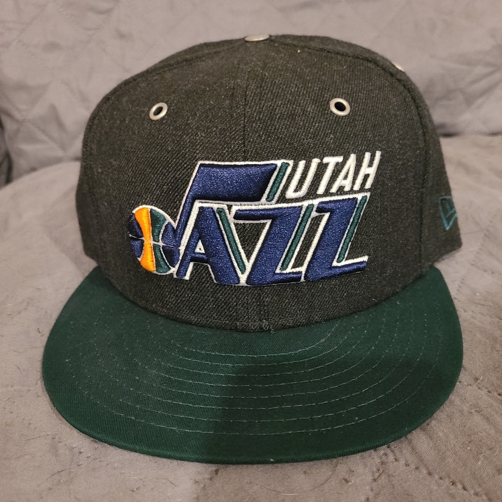 New Era Utah Jazz Snapback Hat - adjustable hat